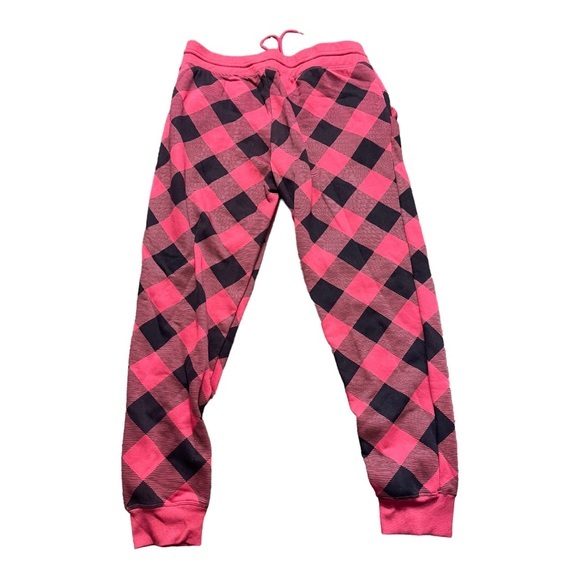 Zoe + Liv Red/Black‎ Plaid Joggers Size XXL - Picture 4 of 7
